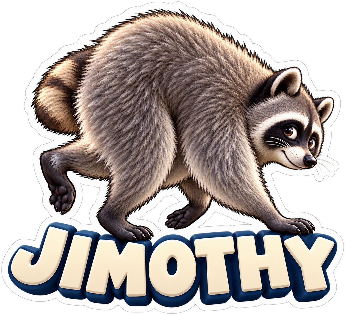 Jimothy sticker