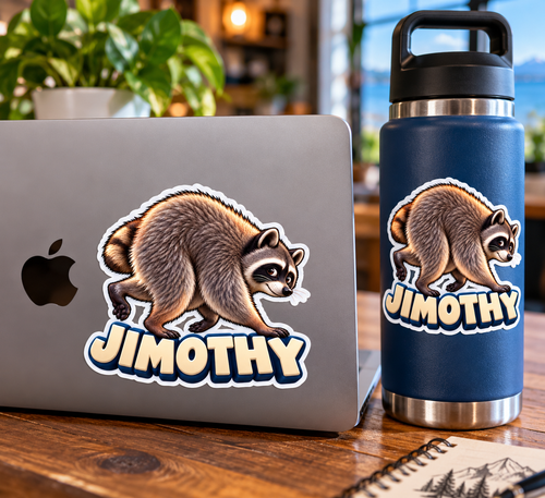 Jimothy sticker