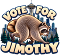 Vote for Jimothy sticker