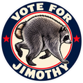 Vote for Jimothy Sticker